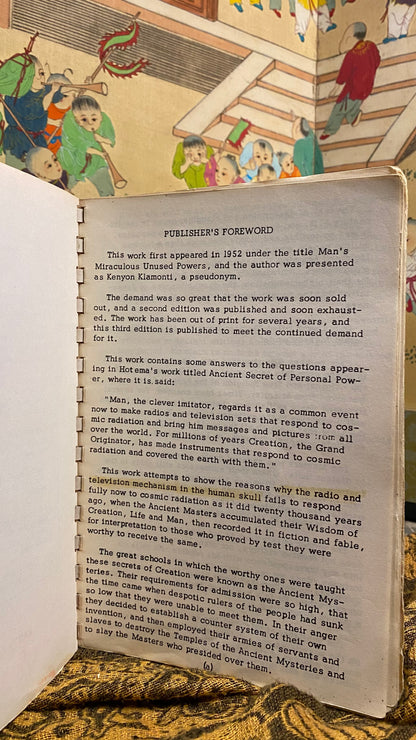 Additional condition view of Man’s Higher Consciousness by Hilton Hotema, 1962