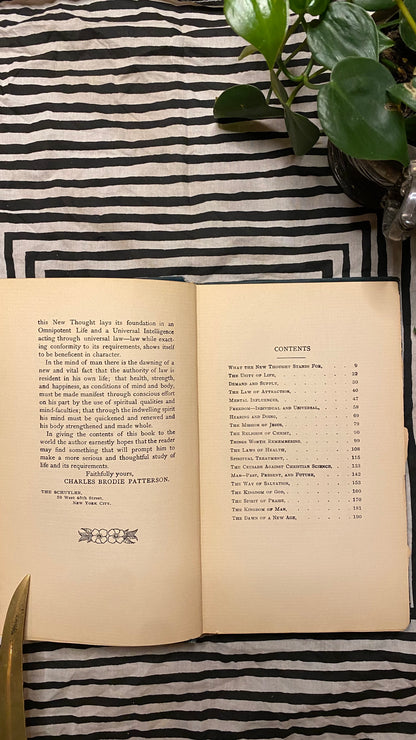 Additional condition view of The Will to Be Well by Charles Brodie Patterson, 1901