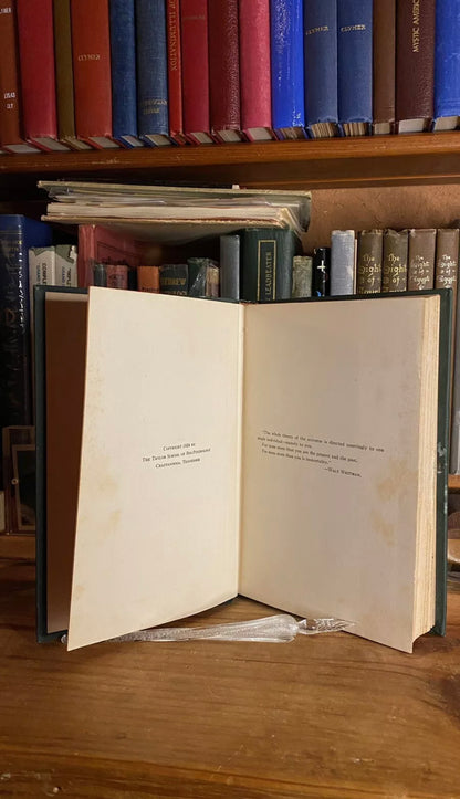Interior and condition view of The More Abundant Life by William Marcus Taylor, 1924