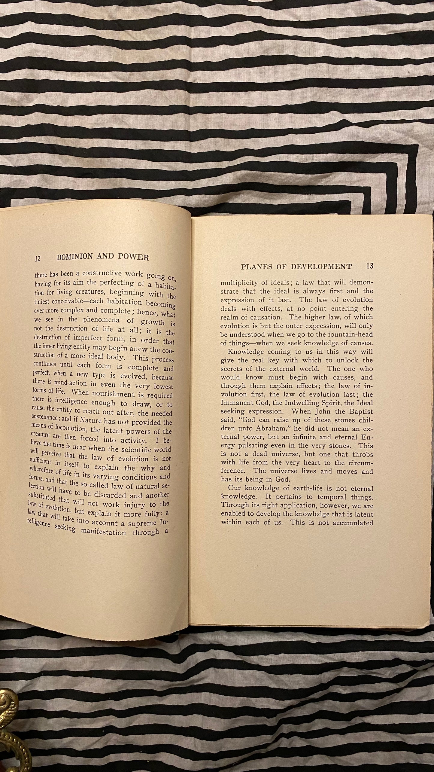 Dominion and Power or The Science of Life and Living — Charlies Brodie Patterson — 1910