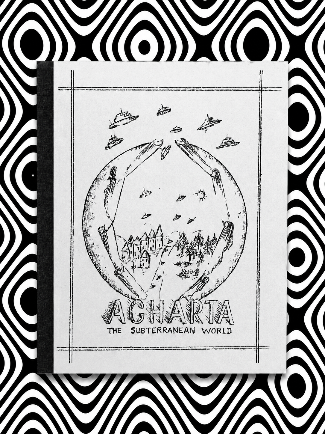 Cover of Agharta: The Subterranean World by Raymond Bernard