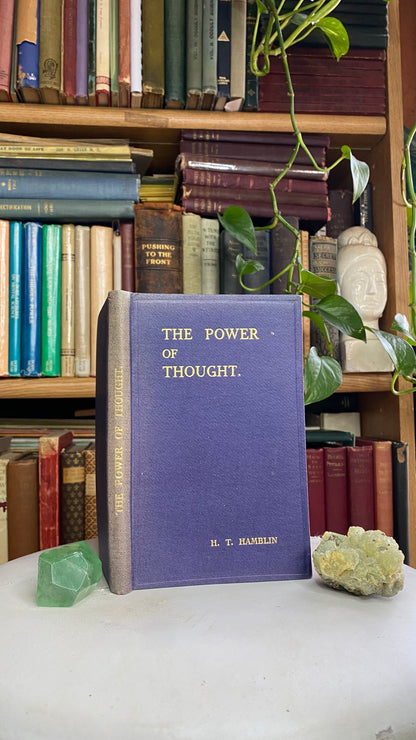 Cover of The Power of Thought by Henry Thomas Hamblin, 1924