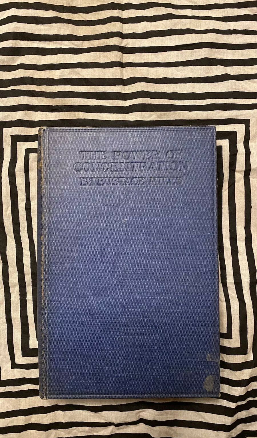 Cover of The Power of Concentration by Eustace Miles, 1923