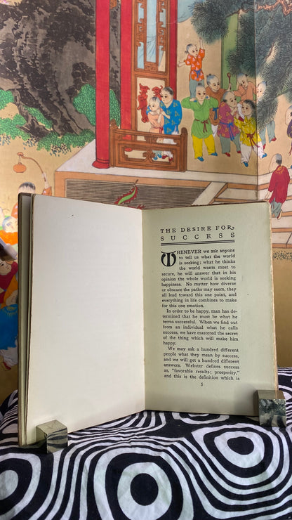 Additional condition view of Concentration: The Secret of Success by Julia Seton, 1912