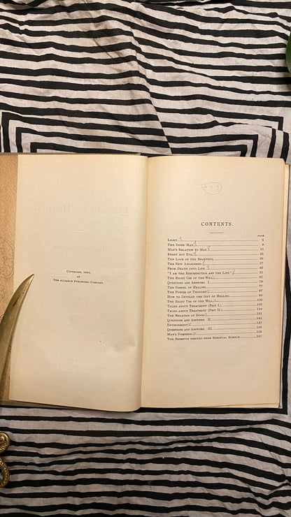 Additional condition view of The Library of Health, Volume 1 by Charles Brodie Patterson, 1899