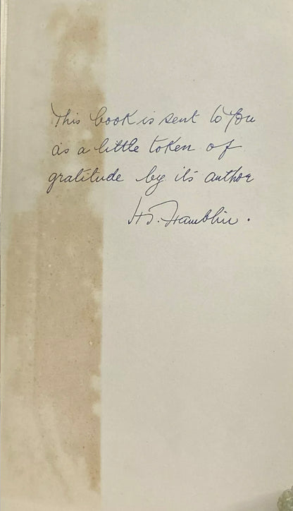 Additional condition view of My Search for Truth by Henry Thomas Hamblin, 1950