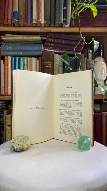 Additional condition view of The Culture of Will Power by Arthur Gould, 1916