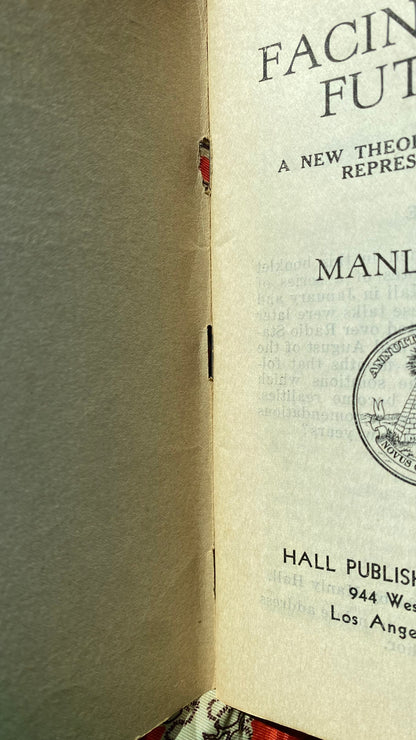 Additional condition view of Facing the Future by Manly P. Hall, 1934
