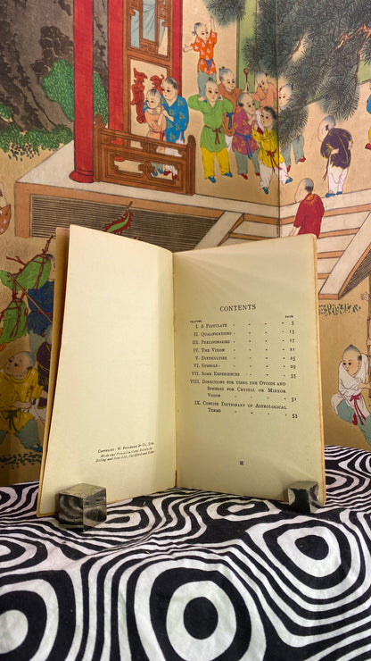 Additional condition view of How to Read the Crystal by Sepharial, 1907