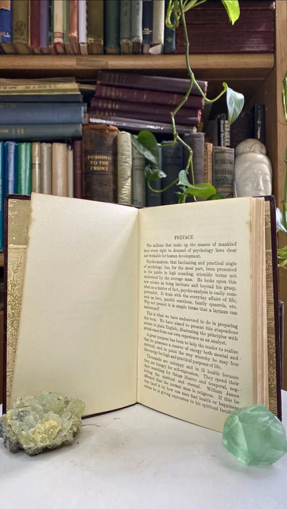 Additional condition view of Freeing Our Mental Forces by Marie Winchell Walker, 1925