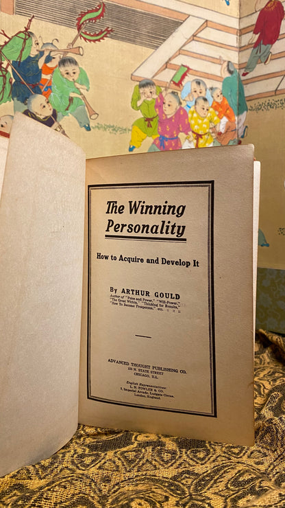 Additional condition view of The Winning Personality by Arthur Gould, 1919