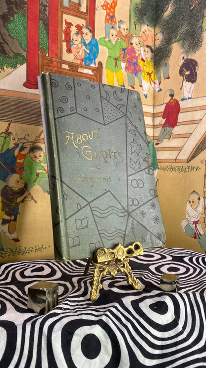 Cover of About Giants, and Other Wonderful People by Isabel Simpson and George Foster Barnes, 1888