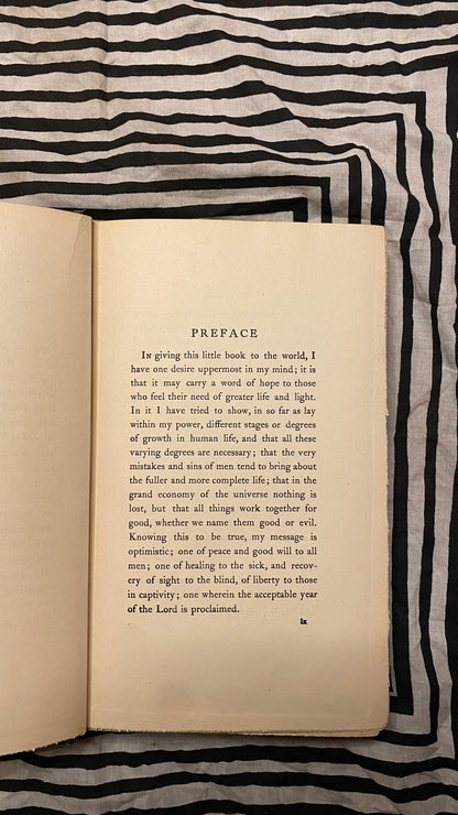 Additional condition view of The Measure of a Man by Charles Brodie Patterson, 1907