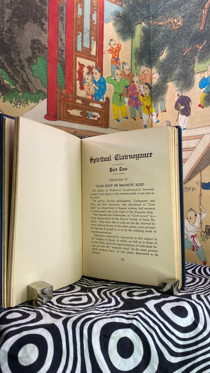 Additional condition view of Crystal-Gazing and Spiritual Clairvoyance Behind the Veil by L. W. de Laurence, 1916