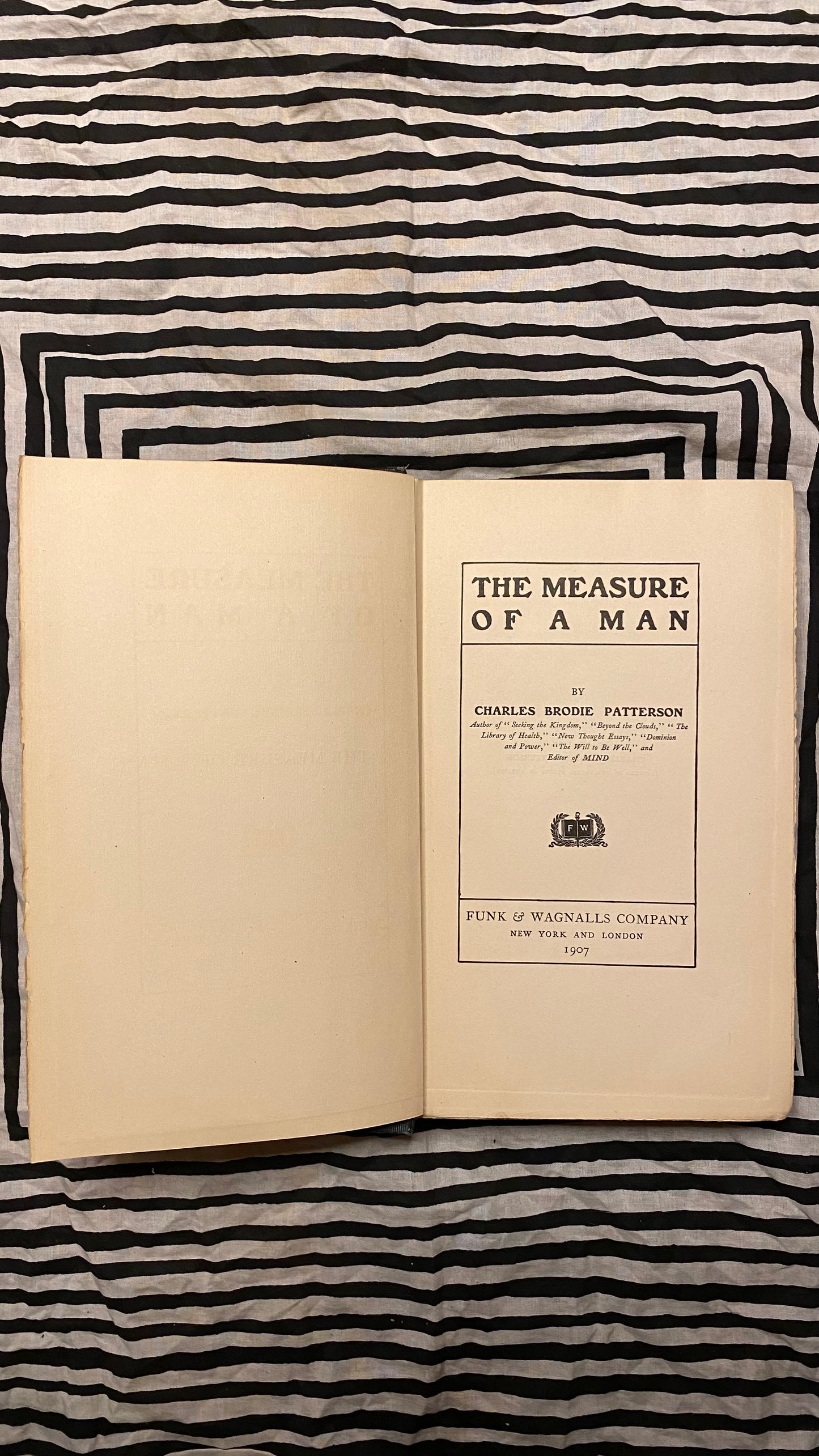 The Measure of a Man — Charlies Brodie Patterson — 1907