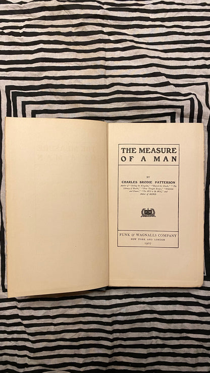 Additional condition view of The Measure of a Man by Charles Brodie Patterson, 1907
