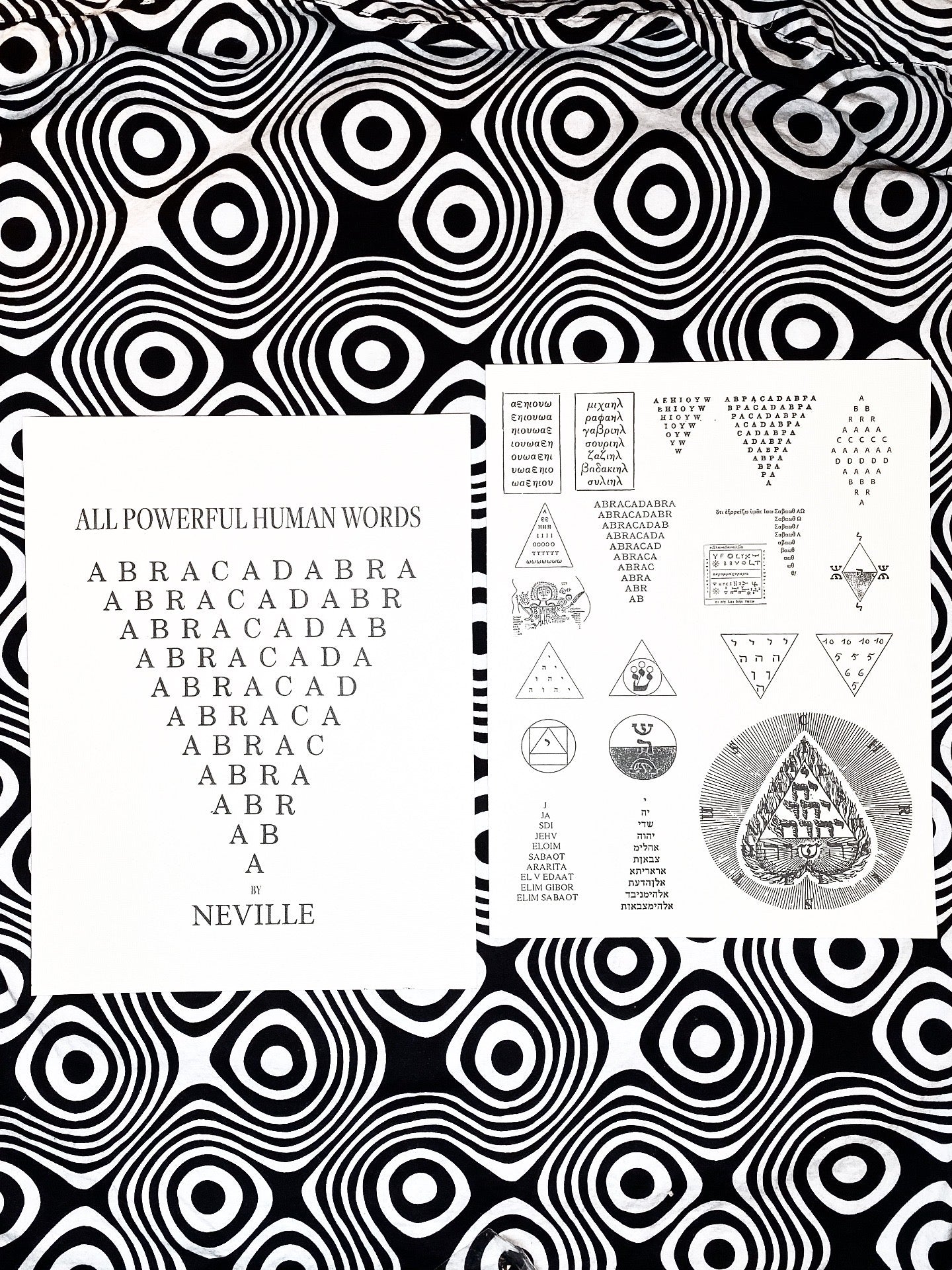 ALL POWERFUL HUMAN WORDS — Neville Goddard