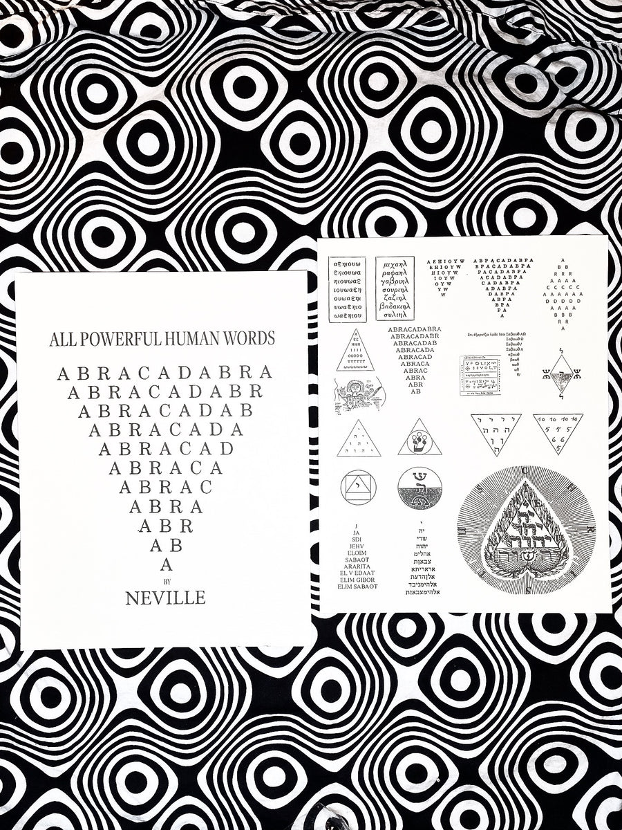 Cover of All Powerful Human Words by Neville Goddard