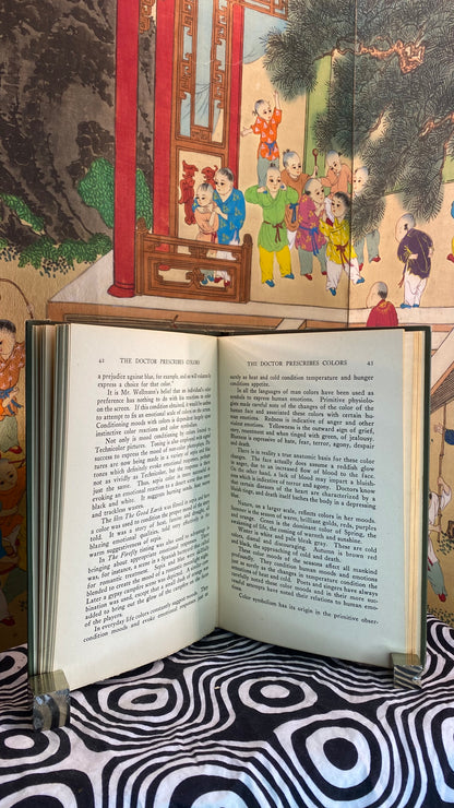 Additional condition view of The Doctor Prescribes Colors by Edward Podolsky, 1938
