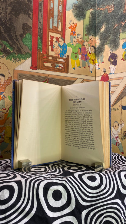 Additional condition view of First Principles of Esotericism by Agnes E. Marsland, 1911