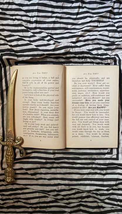 Additional condition view of Are You YOU? by C. Franklin Leavitt, 1921