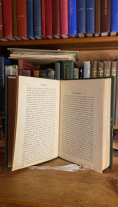 Interior and condition view of The More Abundant Life by William Marcus Taylor, 1924