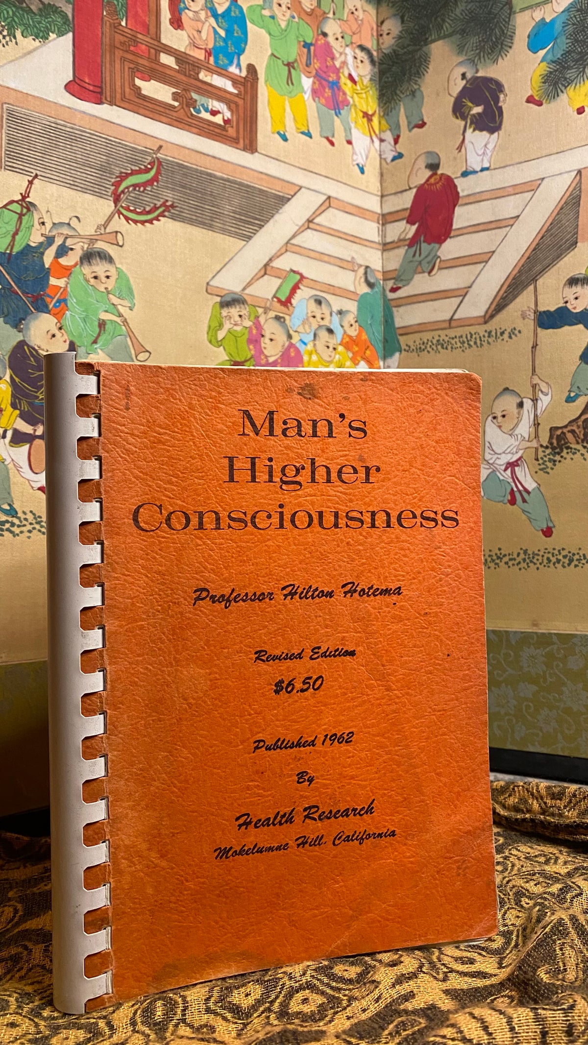 Cover of Man’s Higher Consciousness by Hilton Hotema, 1962