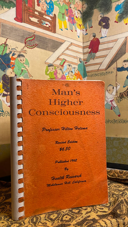 Cover of Man’s Higher Consciousness by Hilton Hotema, 1962