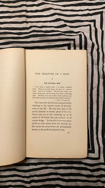 Additional condition view of The Measure of a Man by Charles Brodie Patterson, 1907