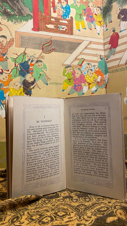 Additional condition view of On Being Divine by Marion LeRoy Burton, 1916