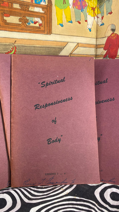 Additional condition view of The Greater Spiritual Responsiveness of Body by Browne Landone, 1922