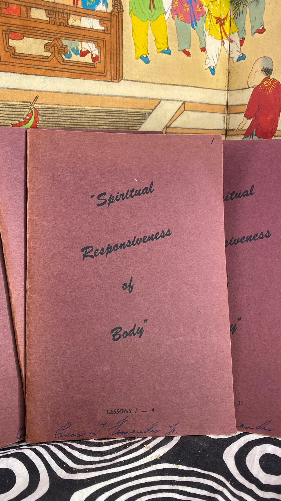 Additional condition view of The Greater Spiritual Responsiveness of Body by Browne Landone, 1922