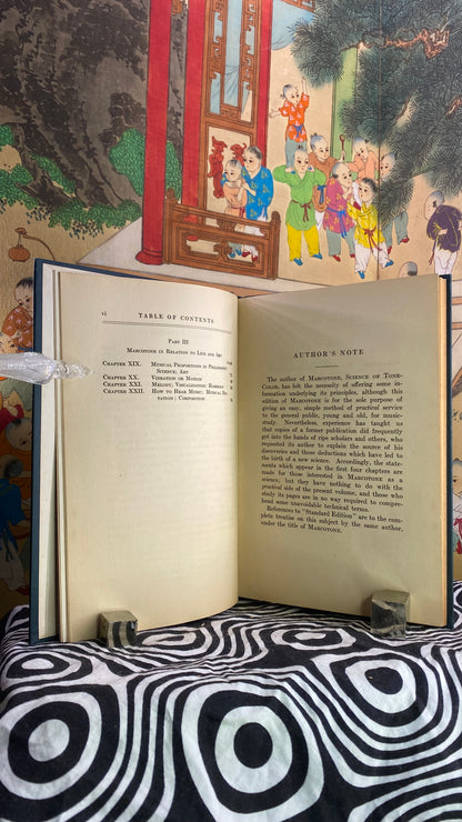 Additional condition view of Marcotone: The Science of Tone-Color by Edward Maryon, 1924