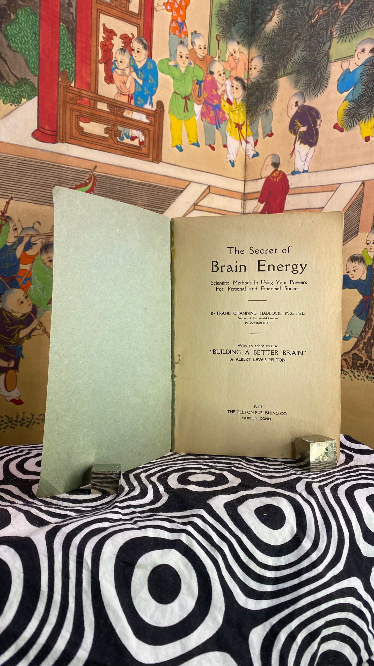 The Secret of Brain Energy : Scientific Methods in Using Your Powers for Personal and Financial Success — Frank Channing Haddock — 1920