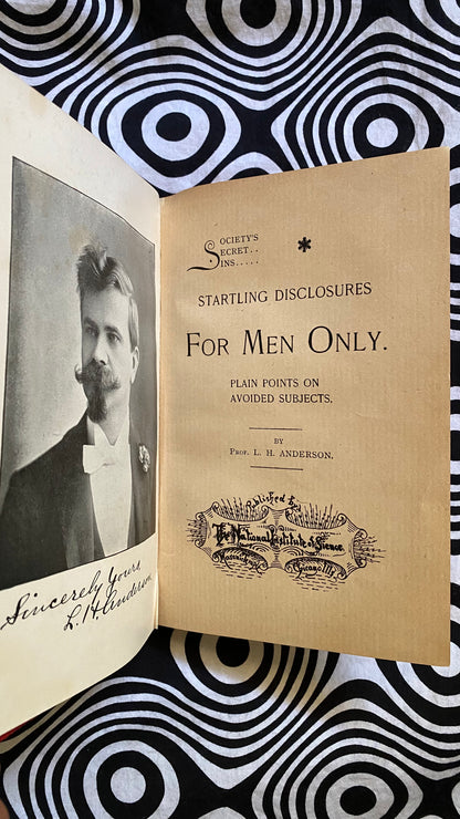 Additional condition view of Nature's Secrets: For Men Only by L. H. Anderson, 1898