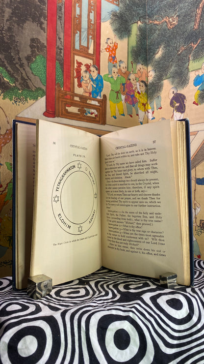 Additional condition view of Crystal-Gazing and Spiritual Clairvoyance Behind the Veil by L. W. de Laurence, 1916