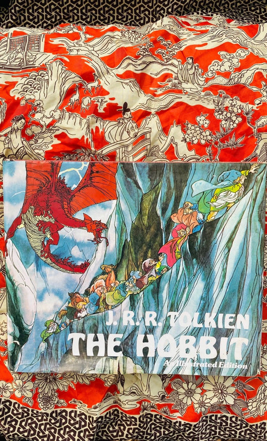 The Hobbit : Illustrated Version — Tolkien — 1993 Hc — Fantasy