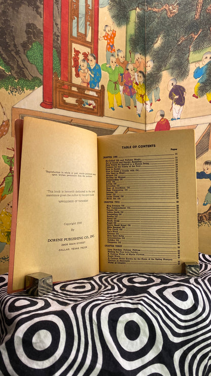 Additional condition view of Legends of Incense, Herb and Oil Magic by Lewis de Claremont, 1938