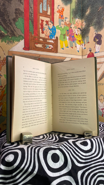 Additional condition view of About Giants, and Other Wonderful People by Isabel Simpson and George Foster Barnes, 1888