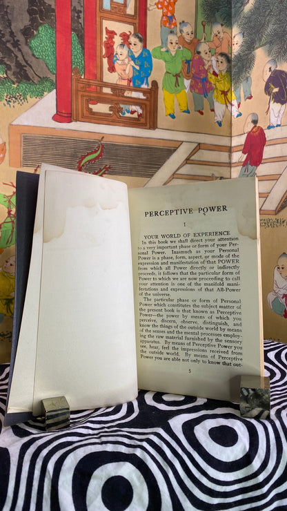 Additional condition view of Perceptive Power or The Art of Observation by William Walker Atkinson and Edward E. Beals, 1922