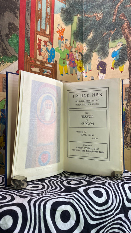 Additional condition view of Triune Man by Novus Homo, 1911