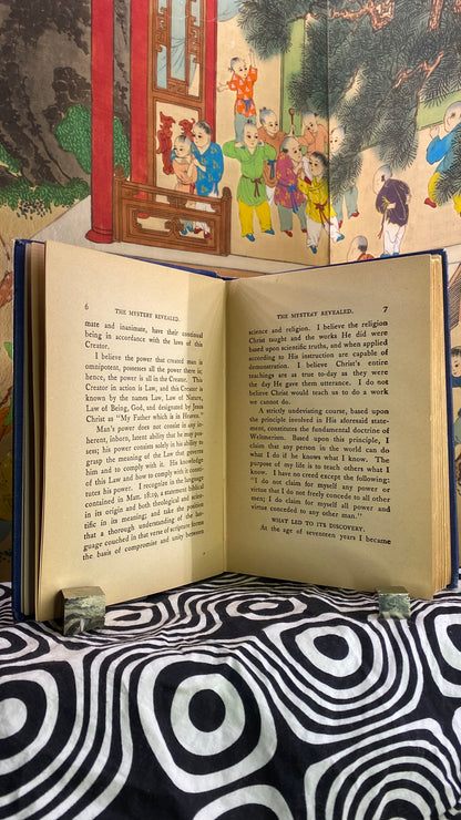 Additional condition view of The Mystery Revealed by Sidney Weltmer, 1901