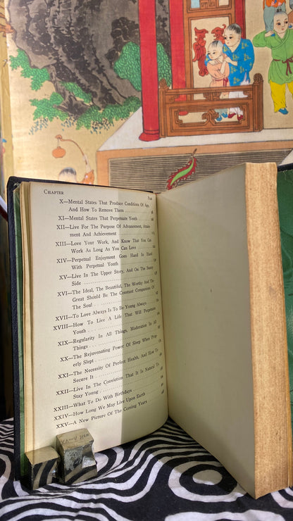 Additional condition view of How to Stay Young by Christian D. Larson, 1908