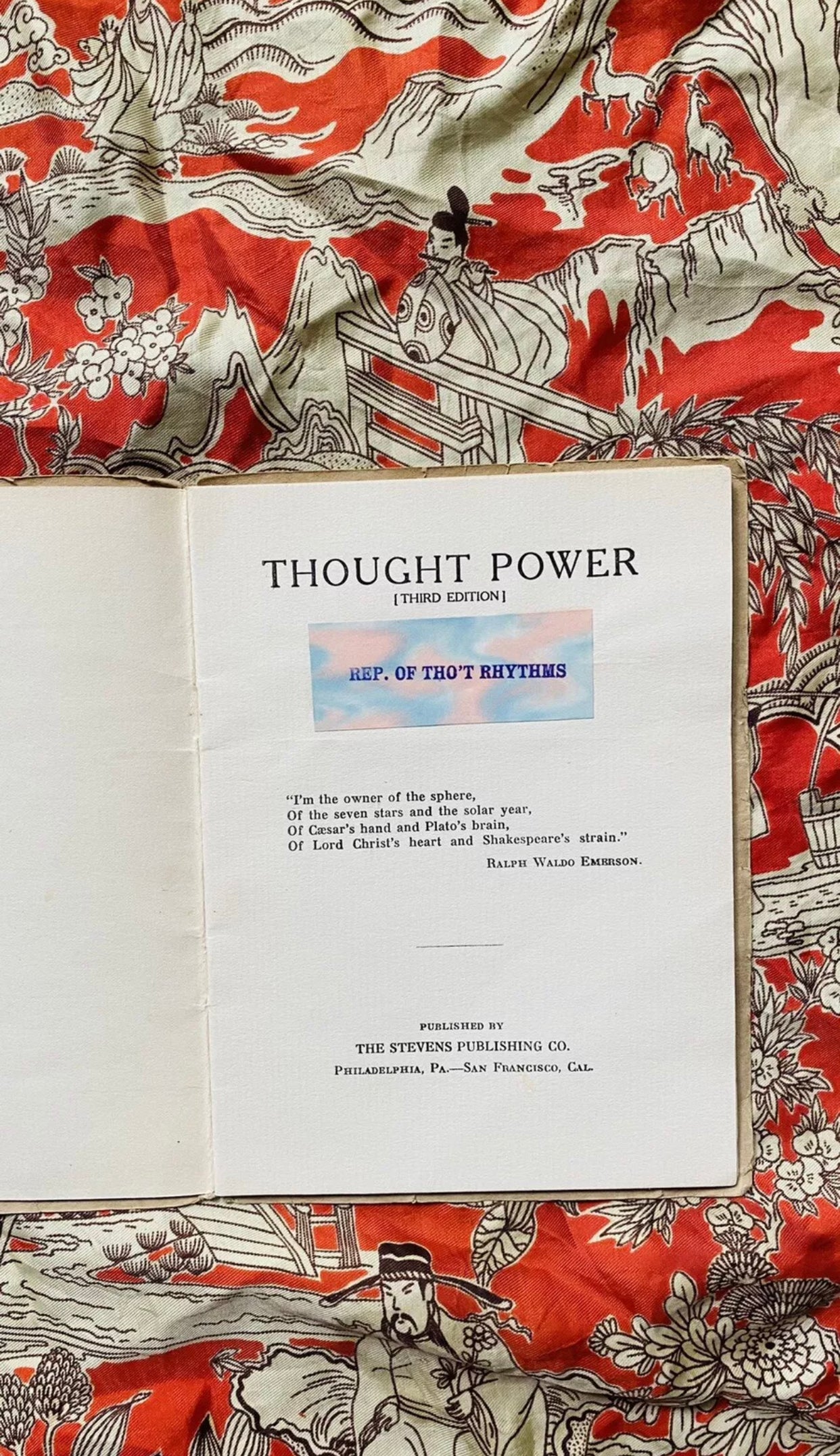 Thought Power — Tho’t Rhythms — 1917