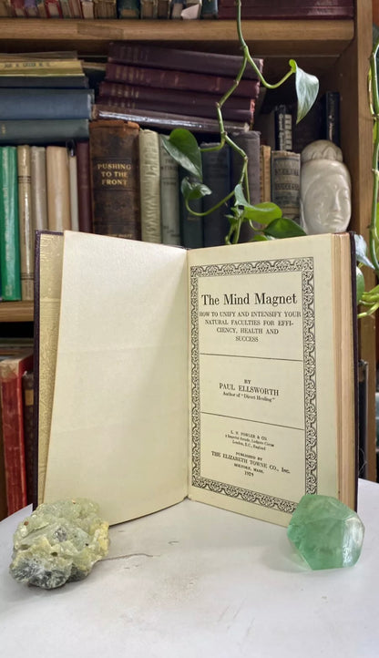 Additional condition view of The Mind Magnet by Paul Ellsworth, 1924