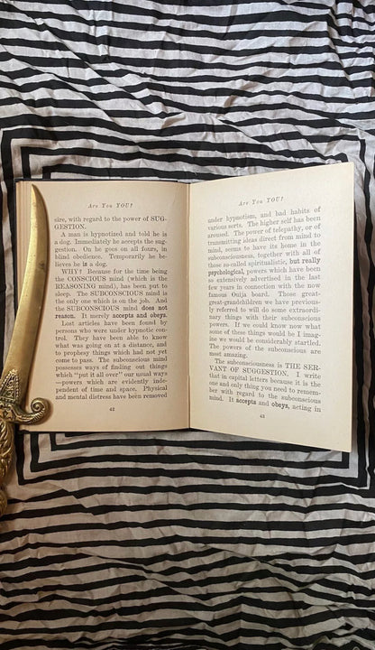 Additional condition view of Are You YOU? by C. Franklin Leavitt, 1921
