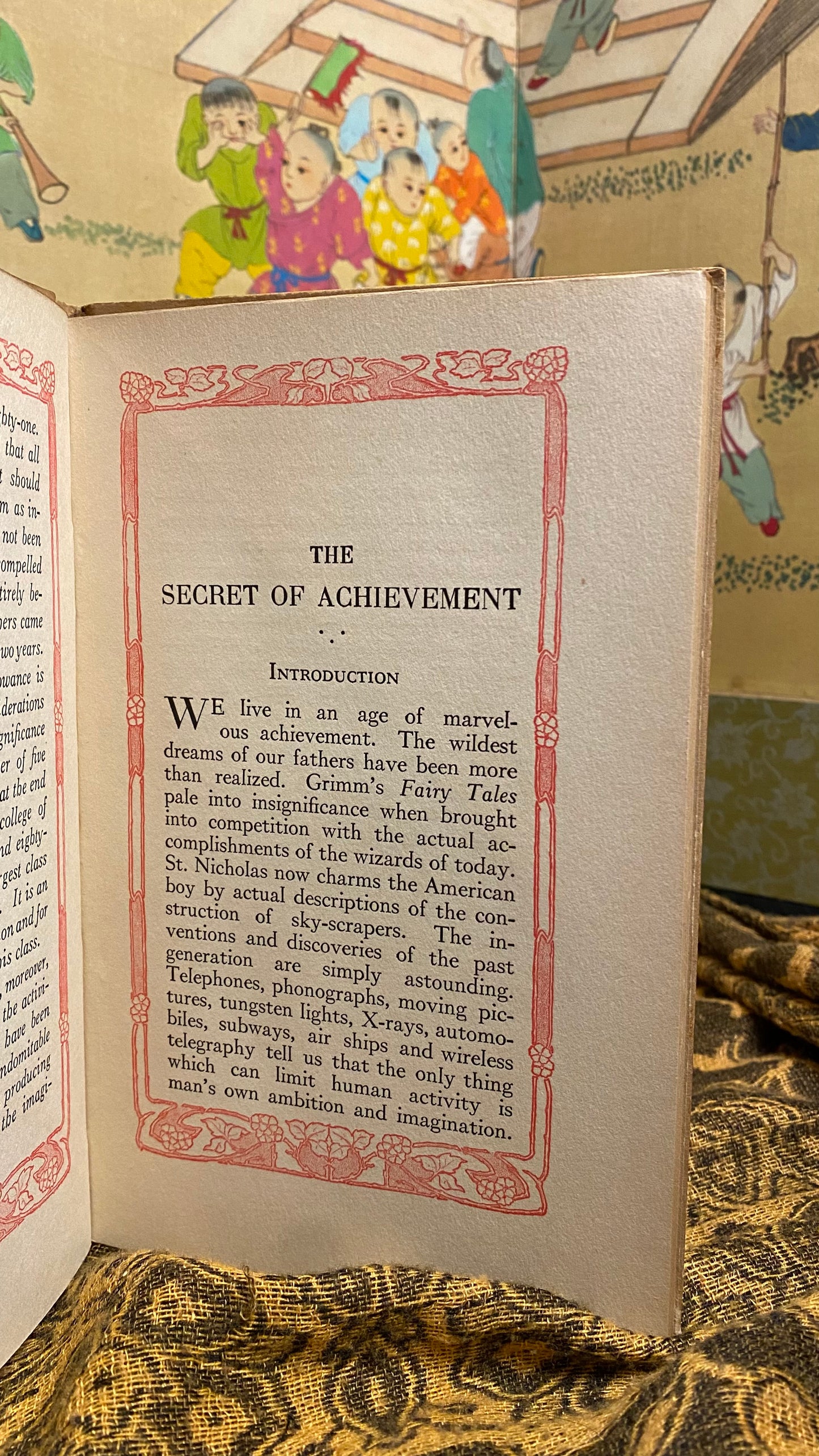 The Secret of Achievement — Marion Le Roy Burton — 1913