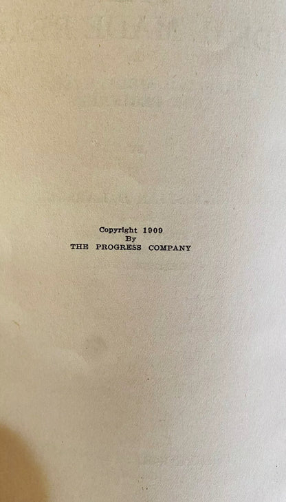 Additional condition view of The Ideal Made Real by Christian D. Larson, 1909