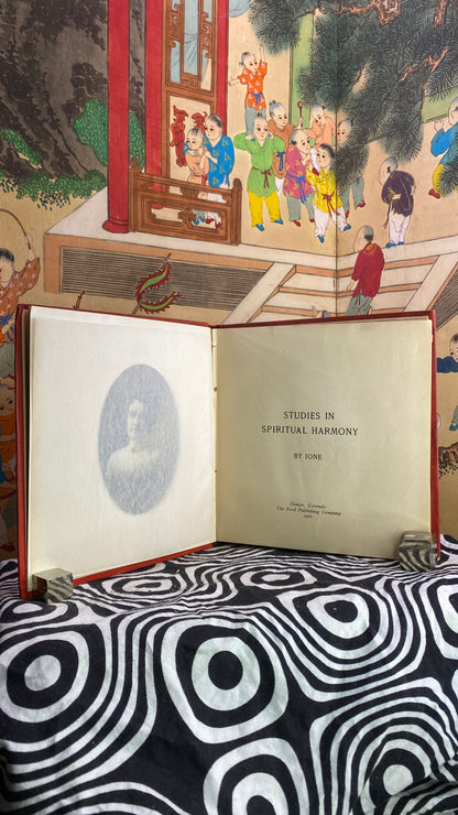 Additional condition view of Studies in Spiritual Harmony by IONE, 1901