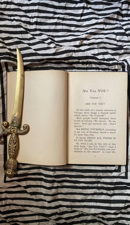 Additional condition view of Are You YOU? by C. Franklin Leavitt, 1921